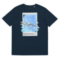 camiseta ballena azul