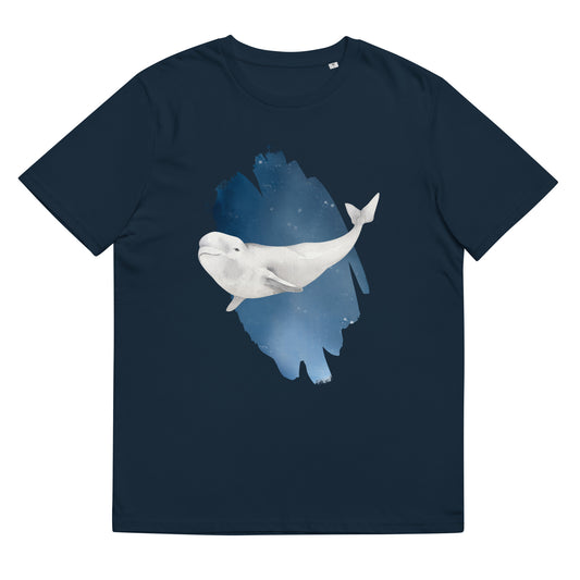 beluga whale t-shirt