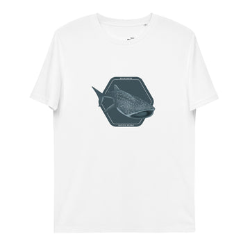 camiseta galápagos tiburón ballena