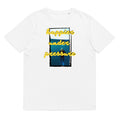 camiseta blanca buceo happier under pressure