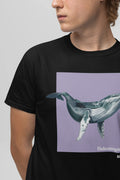 camiseta ballena azul