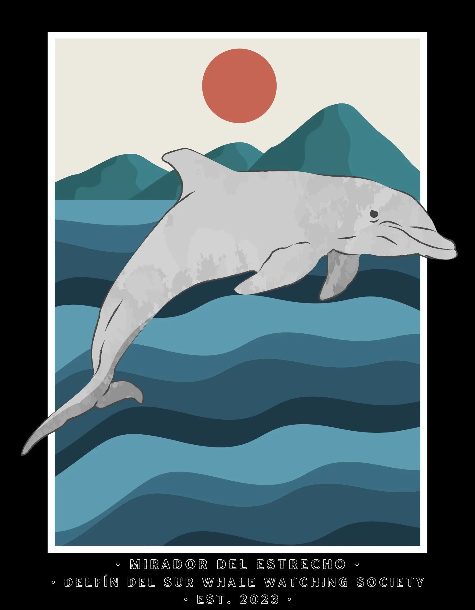 Dolphin t shirt Tarifa