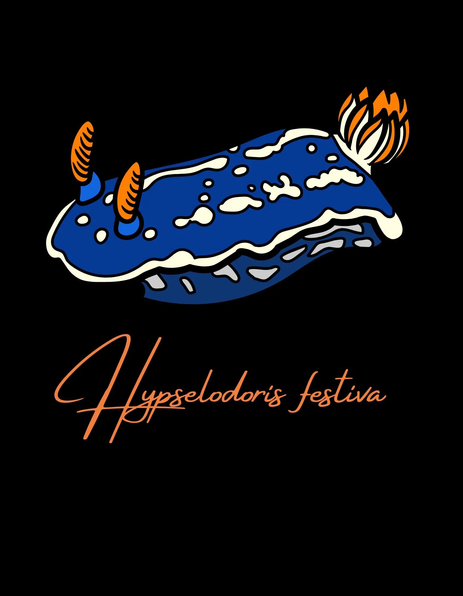 Camiseta Premium Nudibranquio Hypselodoris Festiva