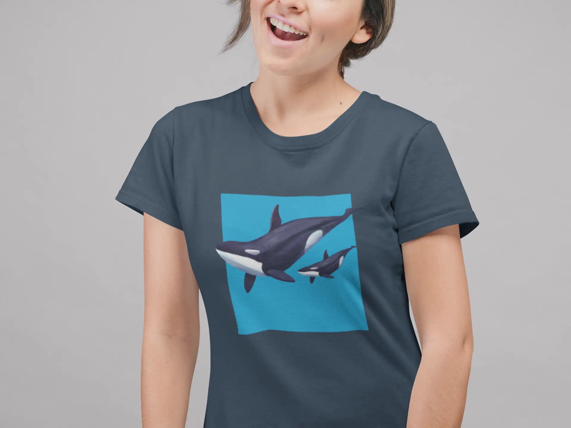 camiseta mujer orcas