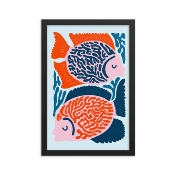 poster fish and kiss