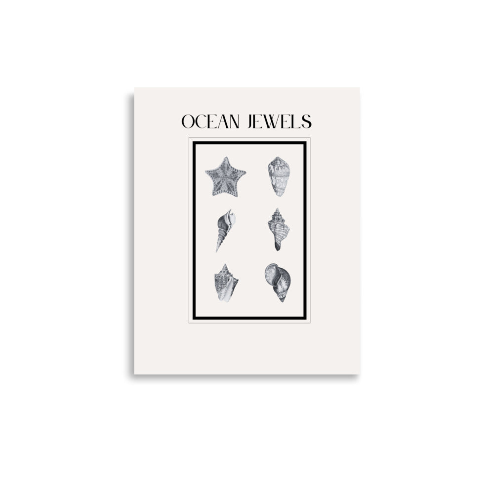 poster ocean jewels