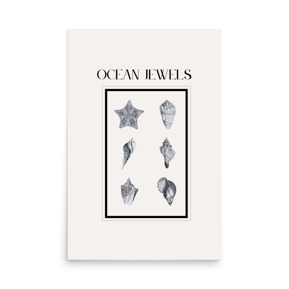 poster ocean jewels