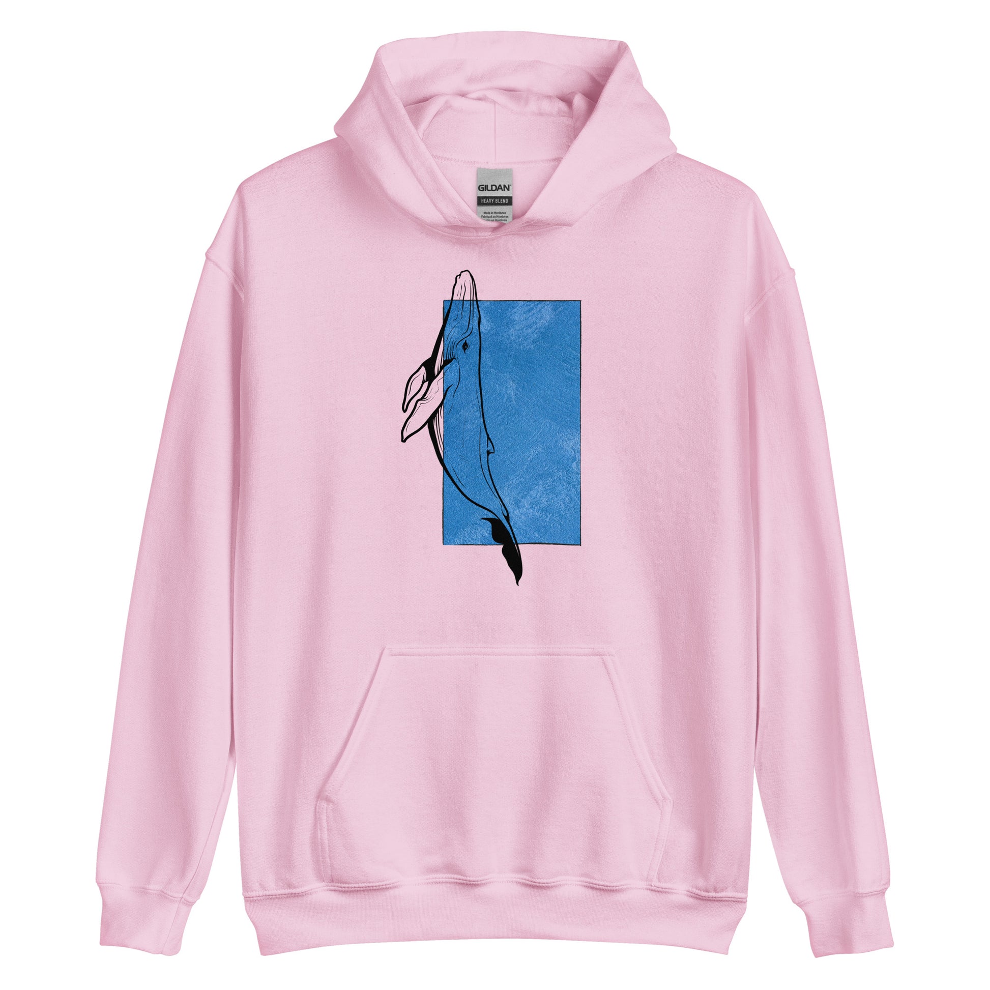 hoodie ballena azul