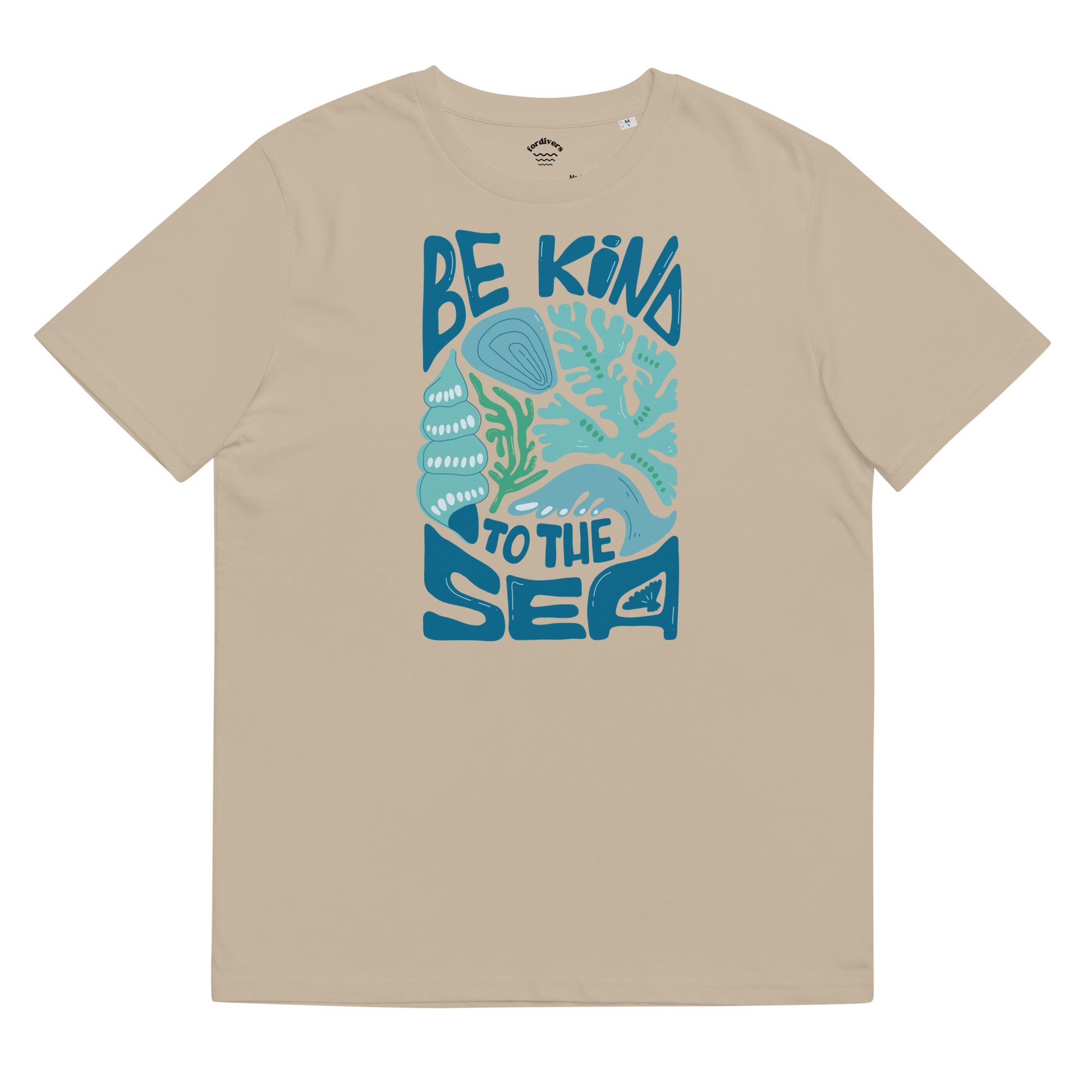 camiseta be kind to the sea