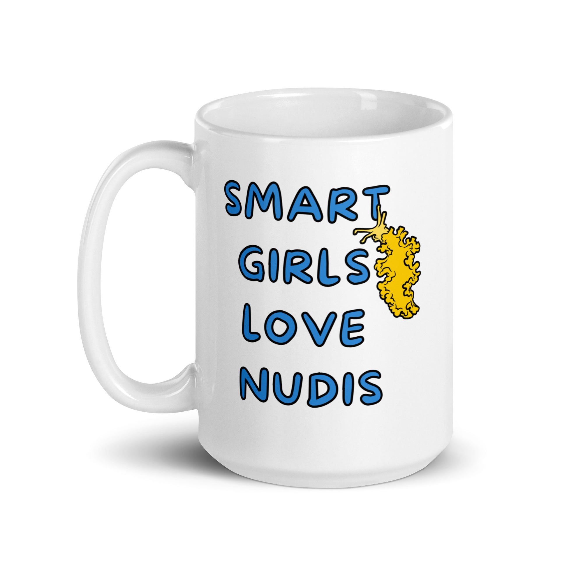 Nudibranch mug smart girls love nudis