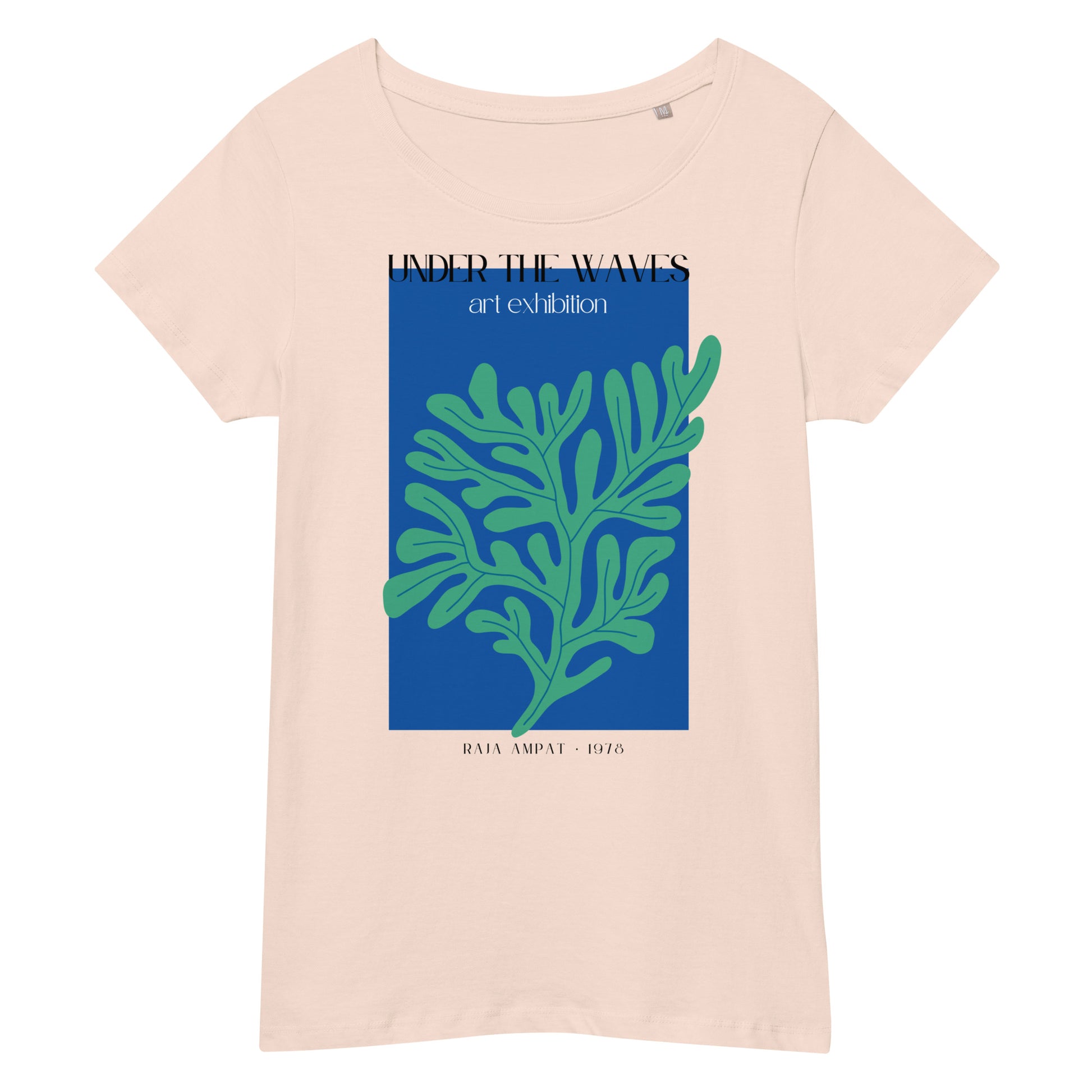 camiseta mujer raja ampat algodón orgánico