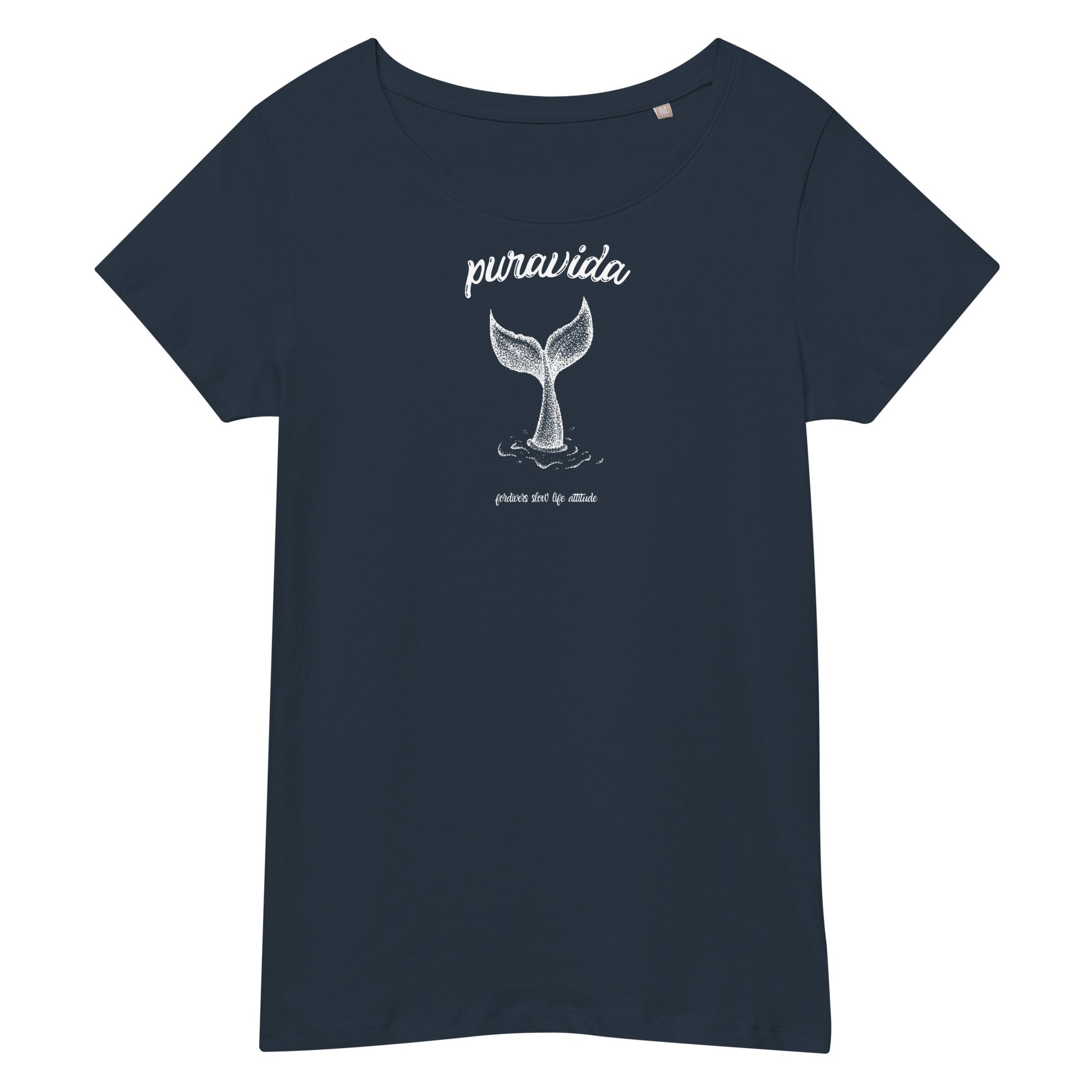 camiseta cola de ballena mujer