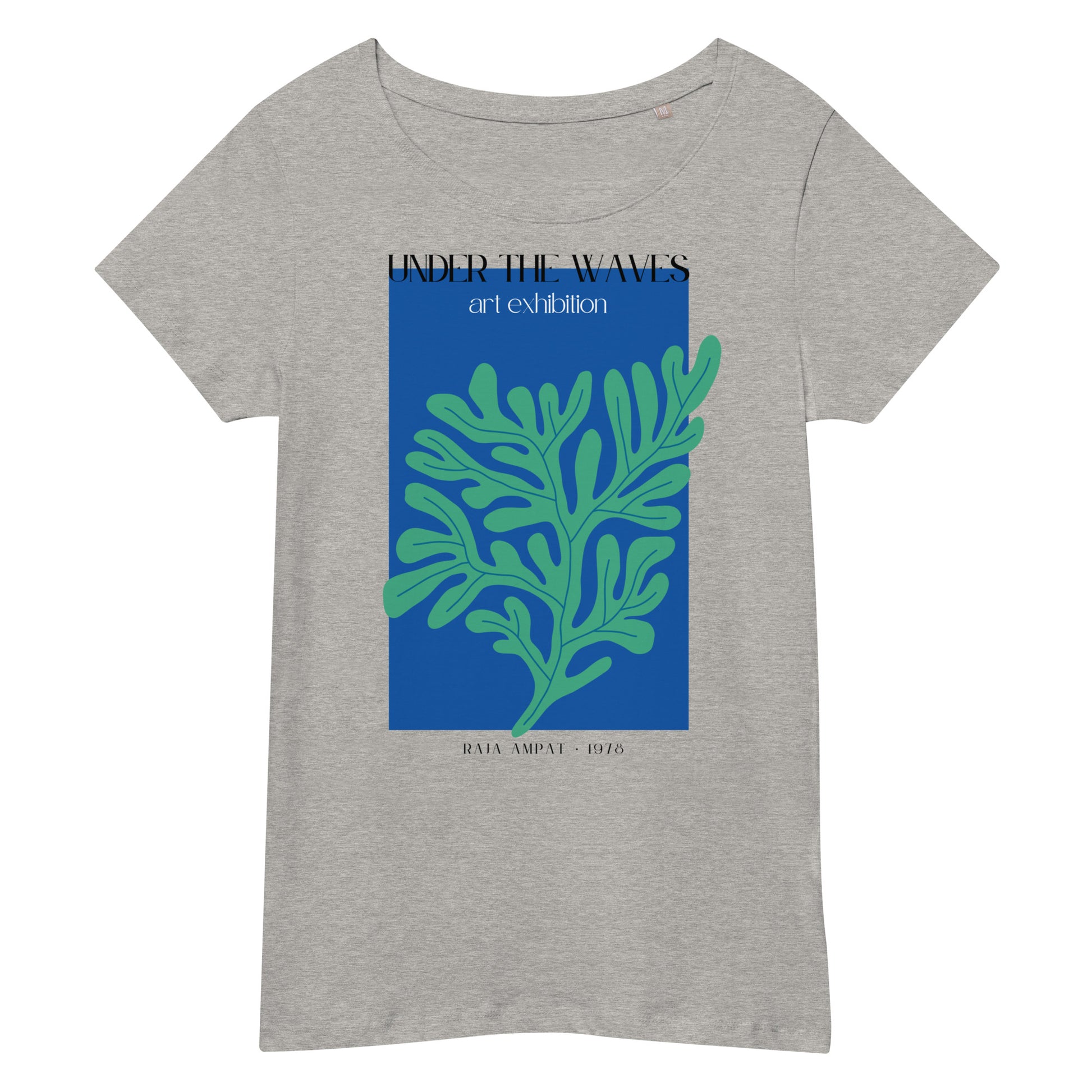 camiseta mujer raja ampat algodón orgánico