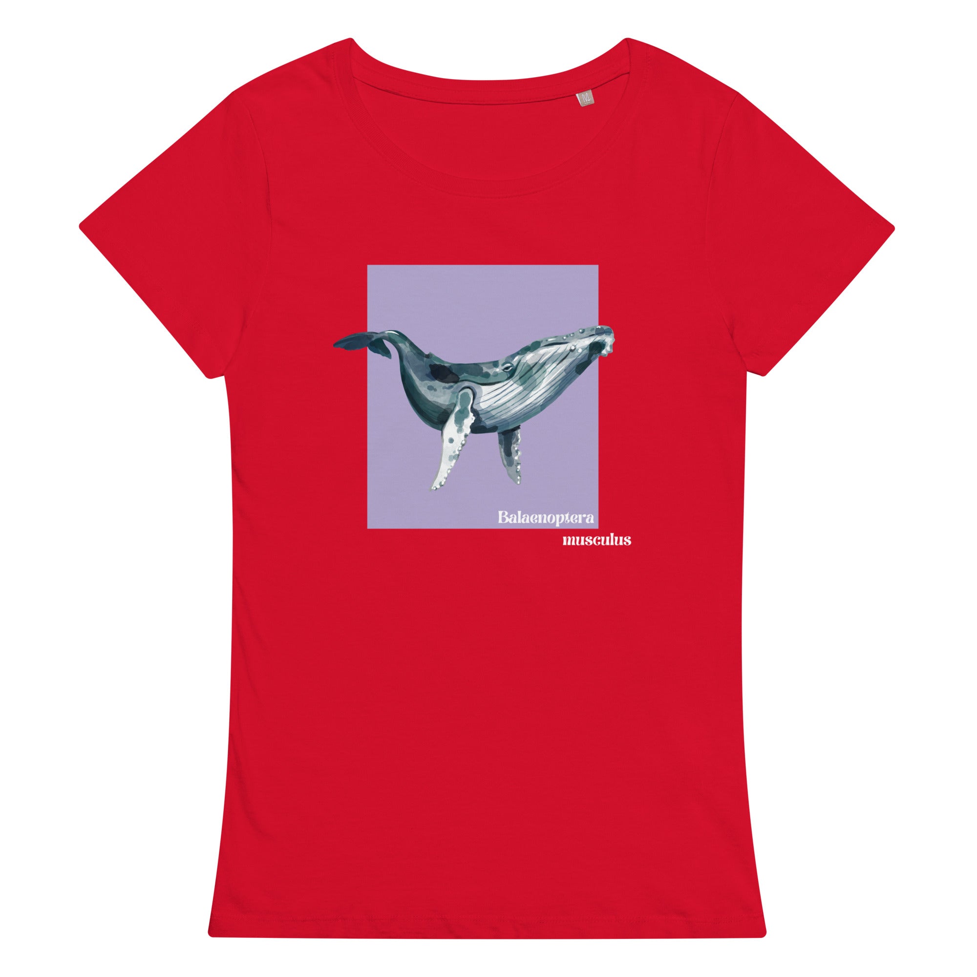 Camiseta Ballena azul para mujer