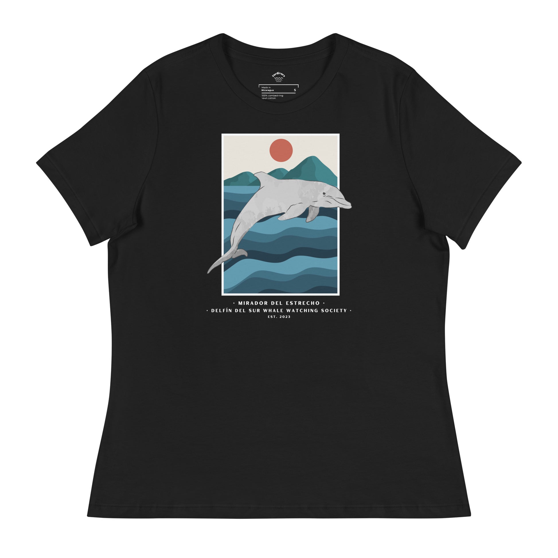 camiseta Tarifa delfín del sur
