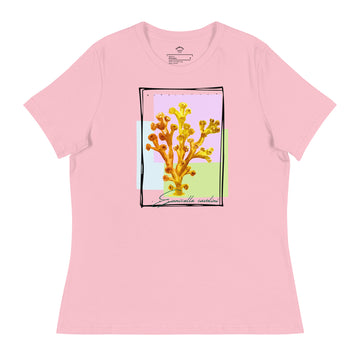 coral t-shirt for woman