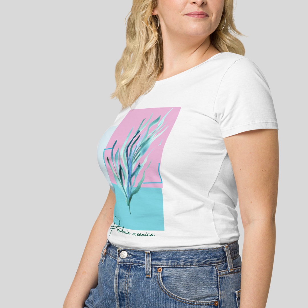 camiseta mujer posidonia oceánica