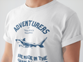 Bahamas tiger shark t-shirt man