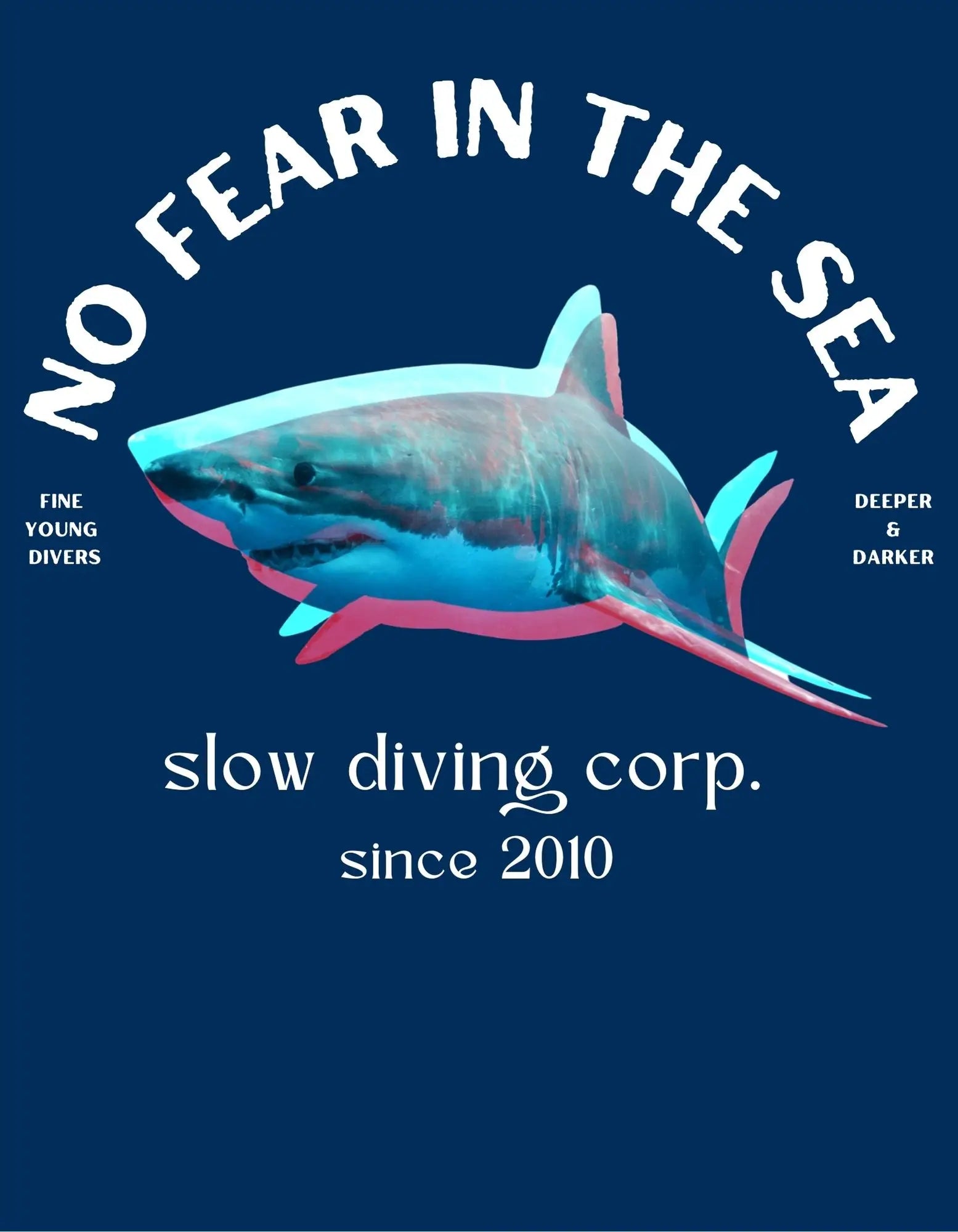 No Fear In The Sea Woman White Shark T-Shirt