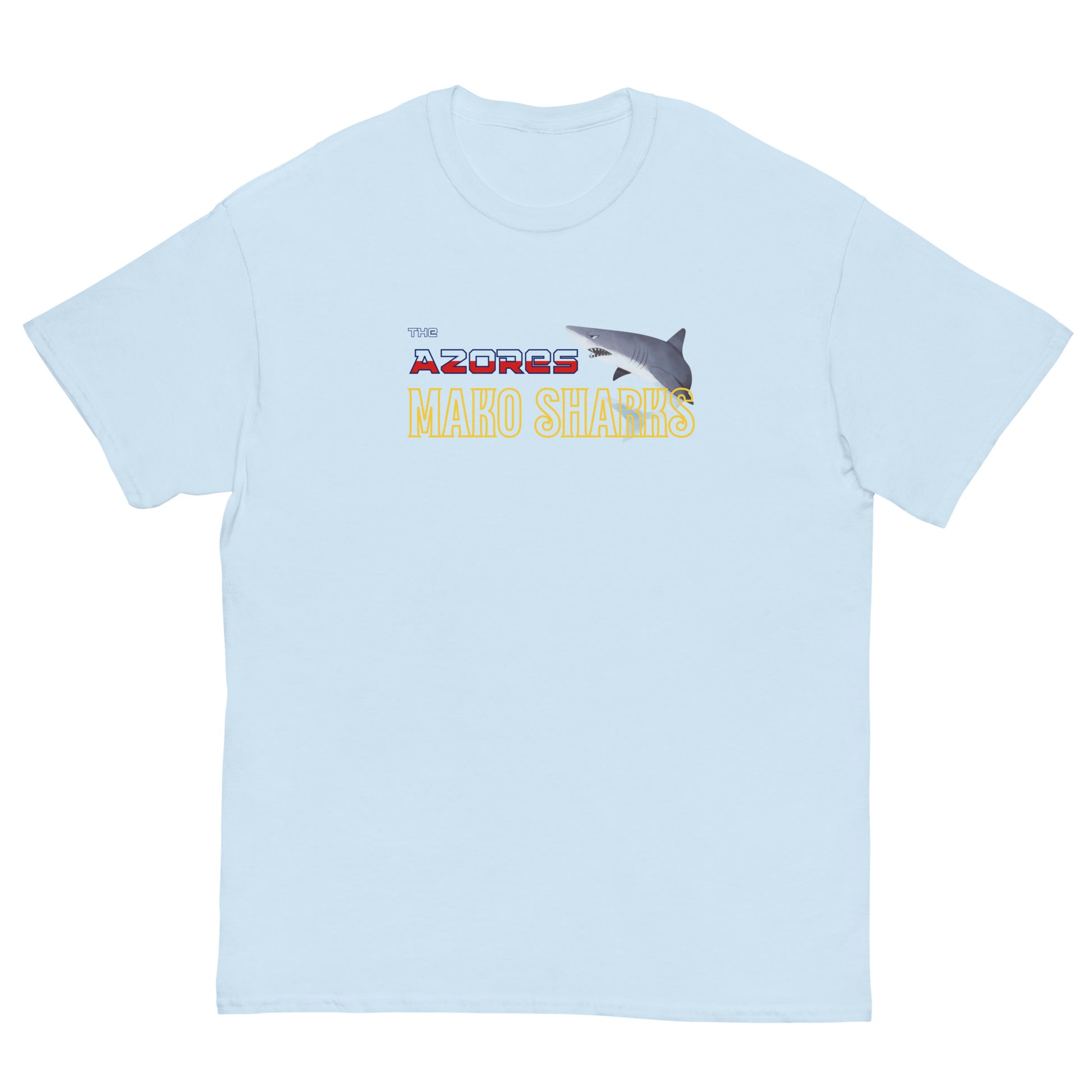 Azores Mako Sharks T-Shirts light blue