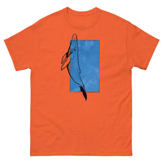 blue whale t-shirt