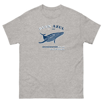 Blue Whale T-Shirt "Buen Azul" Dive Center Baja California