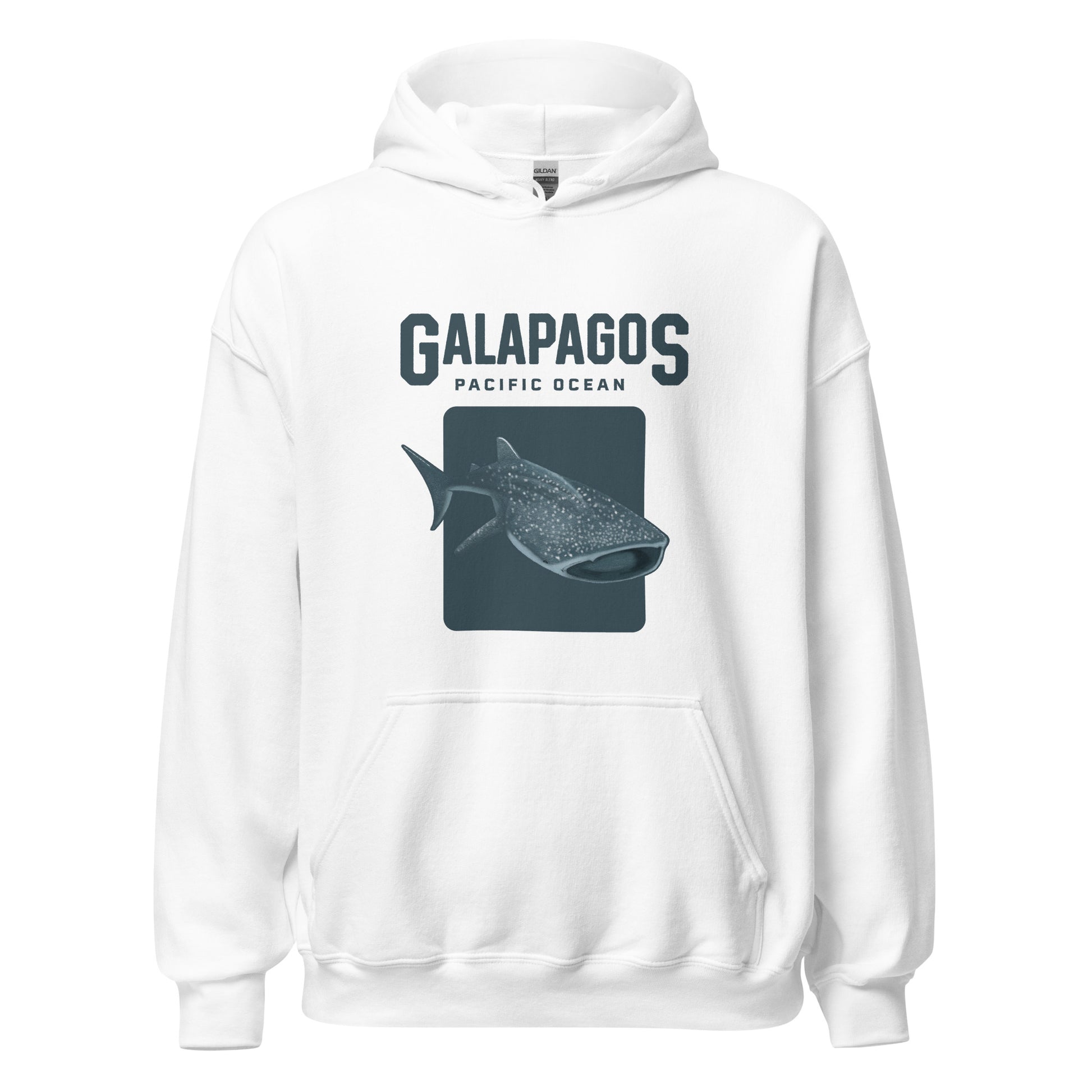 galapagos whale shark hoodie