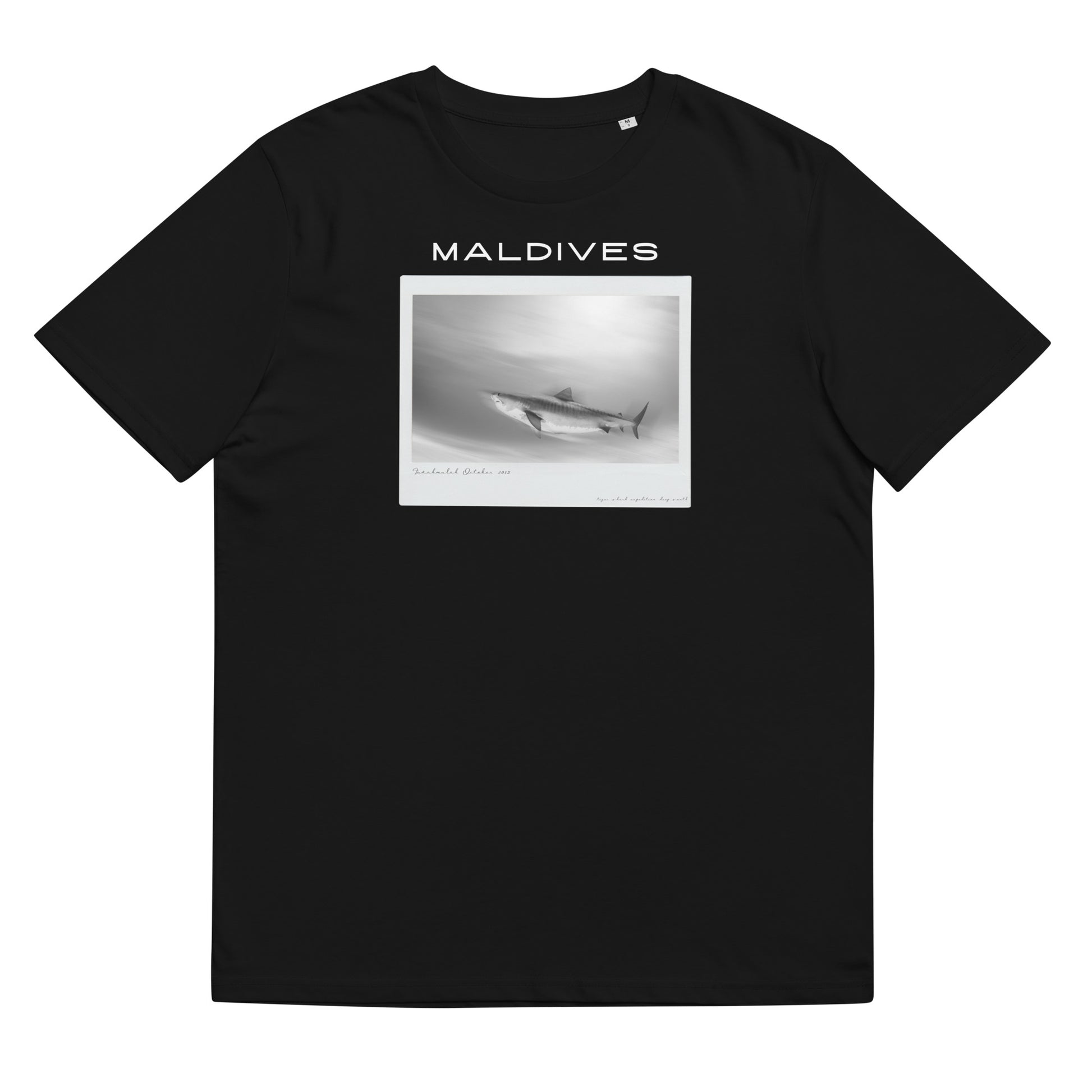 Tiger shark maldives t-shirt