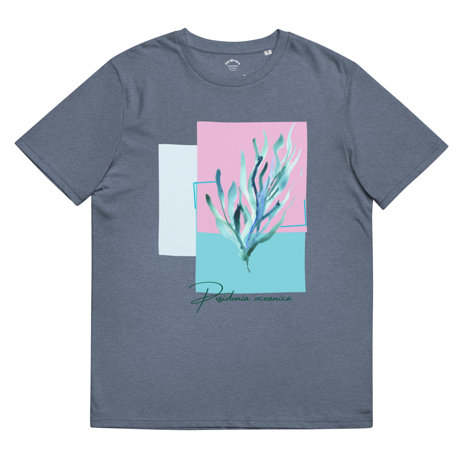 camiseta algodón orgánico posidonia oceánica