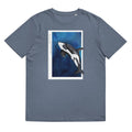 blue killer whale t-shirt