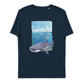 camiseta nadar tiburón ballena