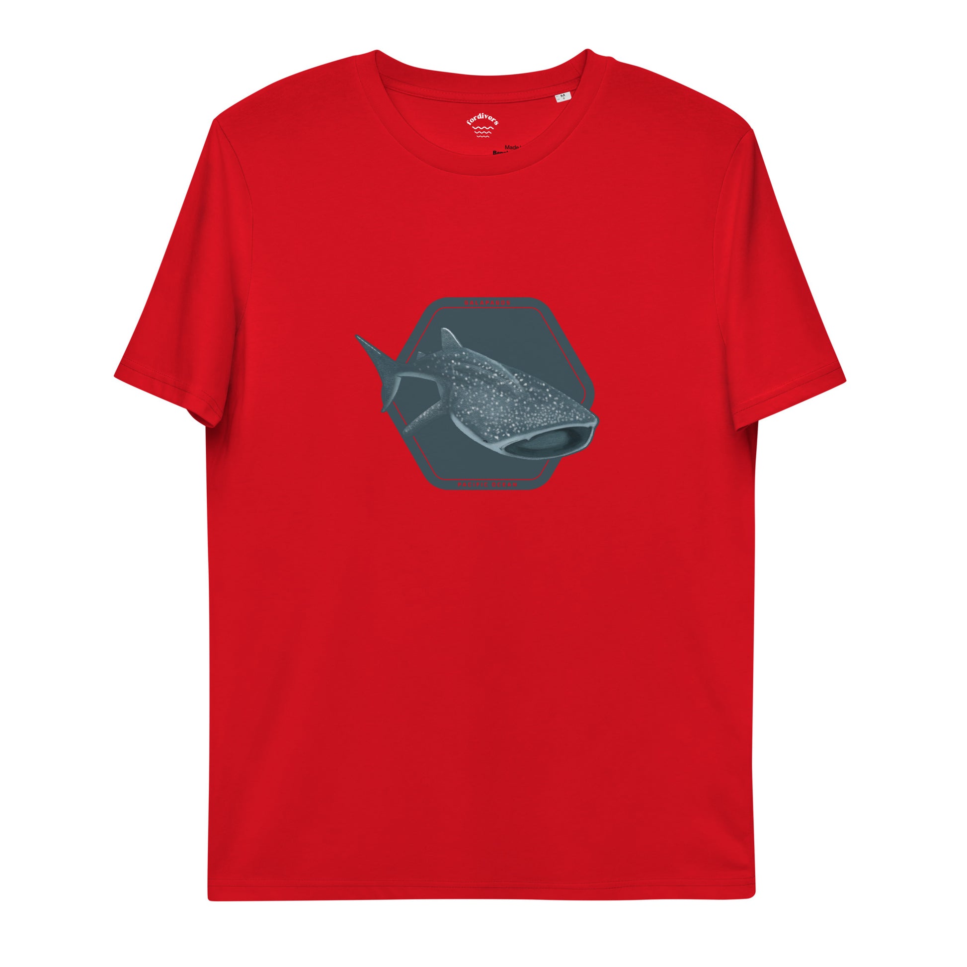 camiseta galápagos tiburón ballena
