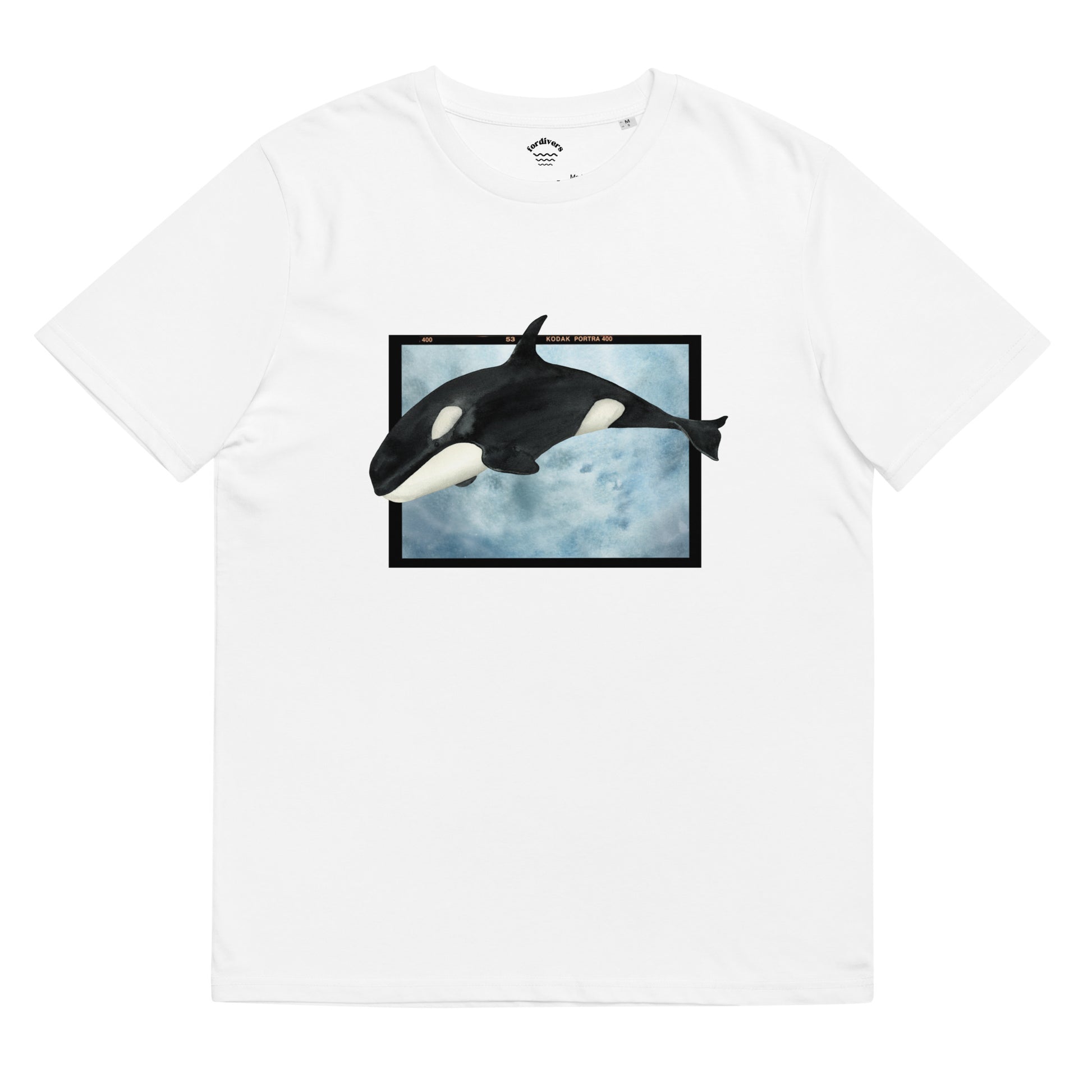 camiseta blanca orcas