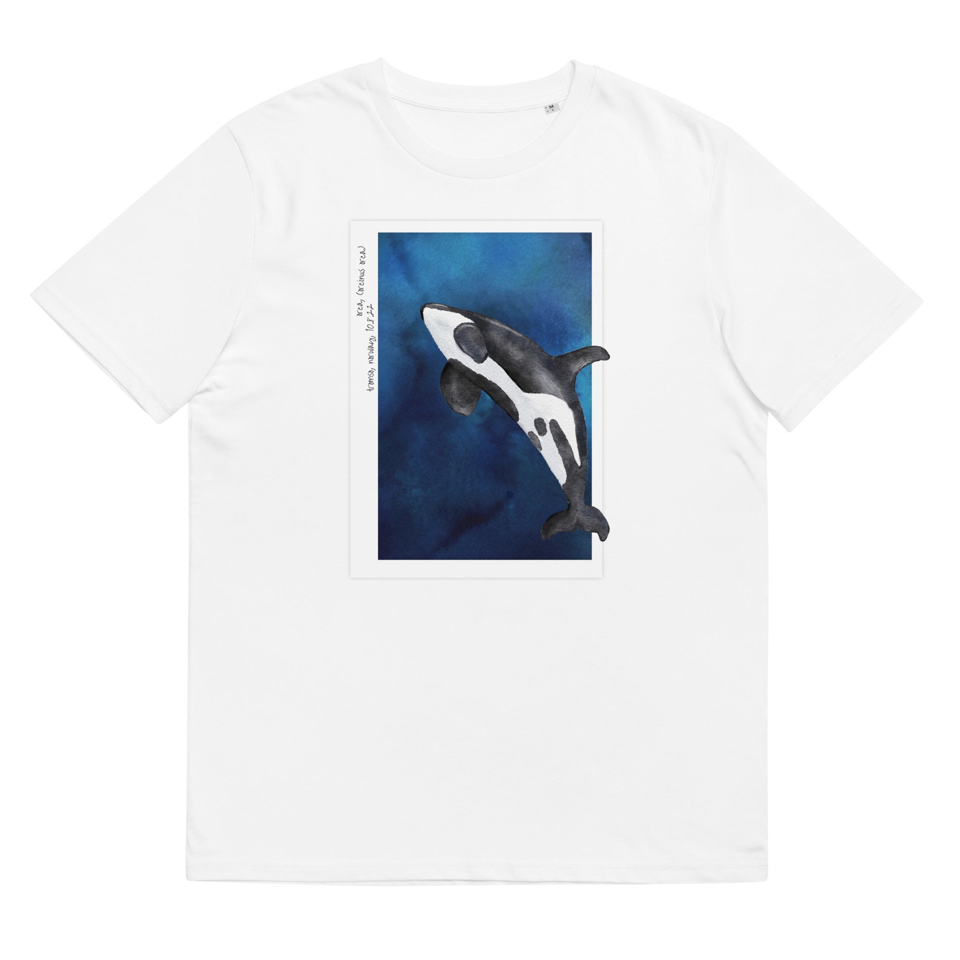 camiseta orca blanca