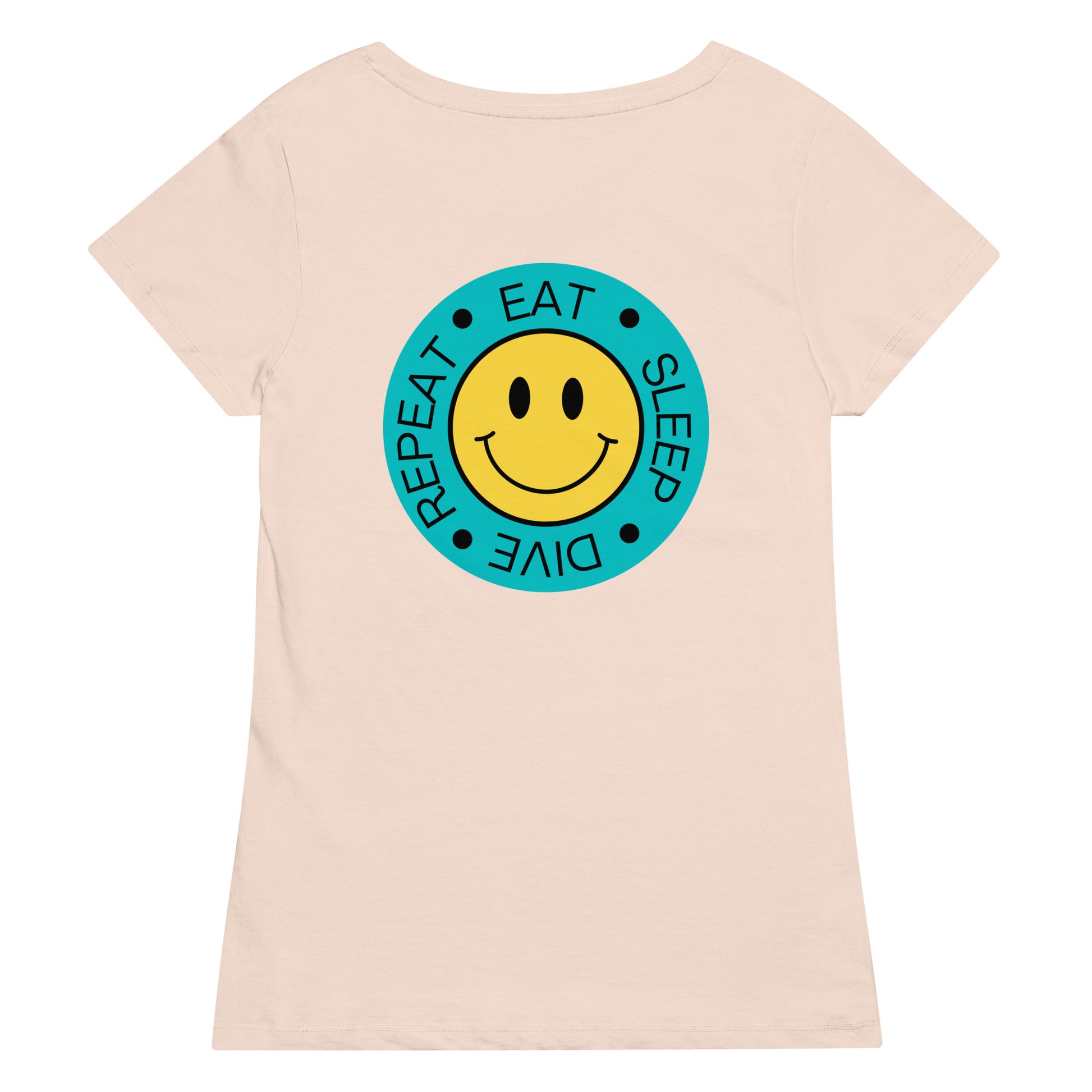 camiseta eat sleep dive repeat