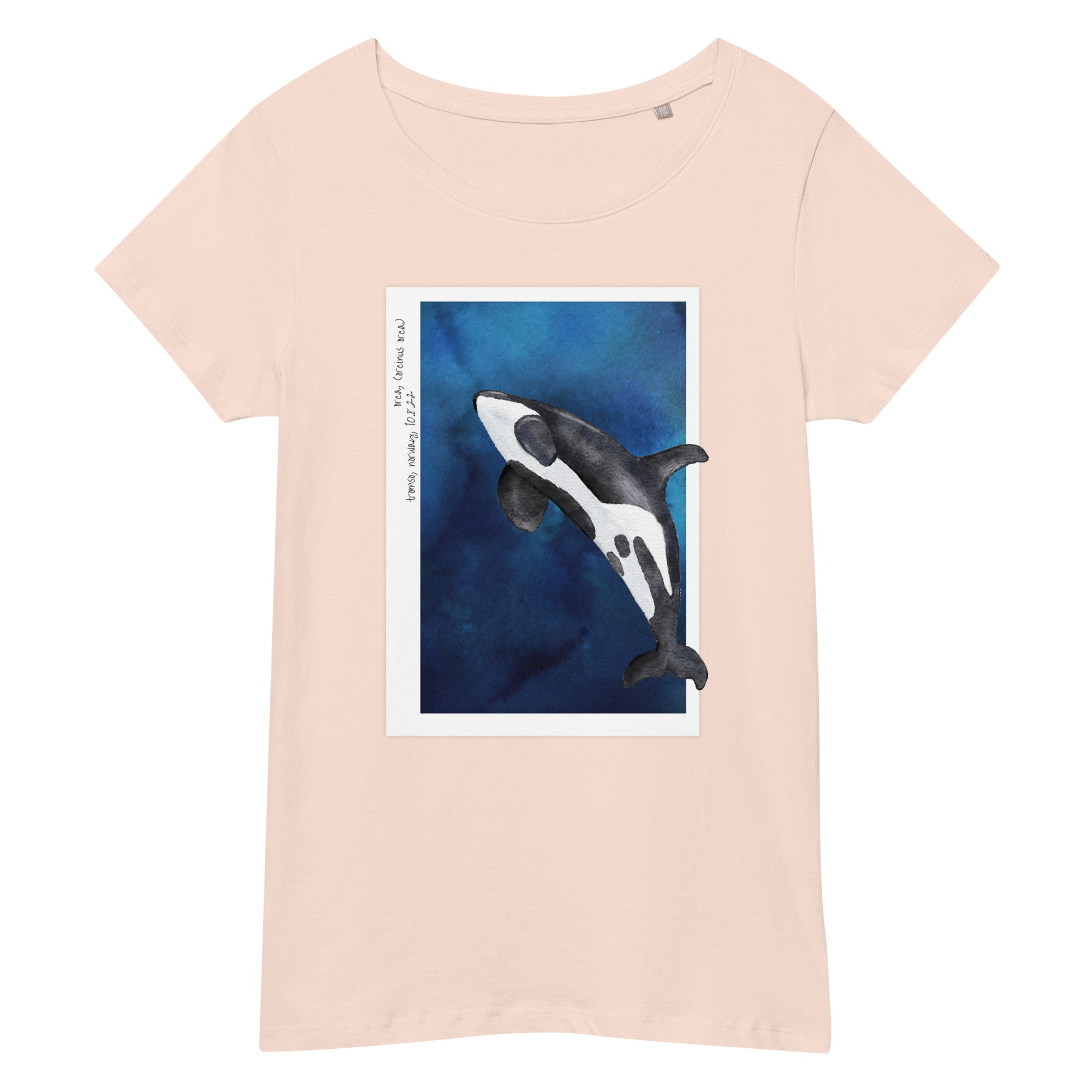 Killer Whale organic T Shirt for Woman