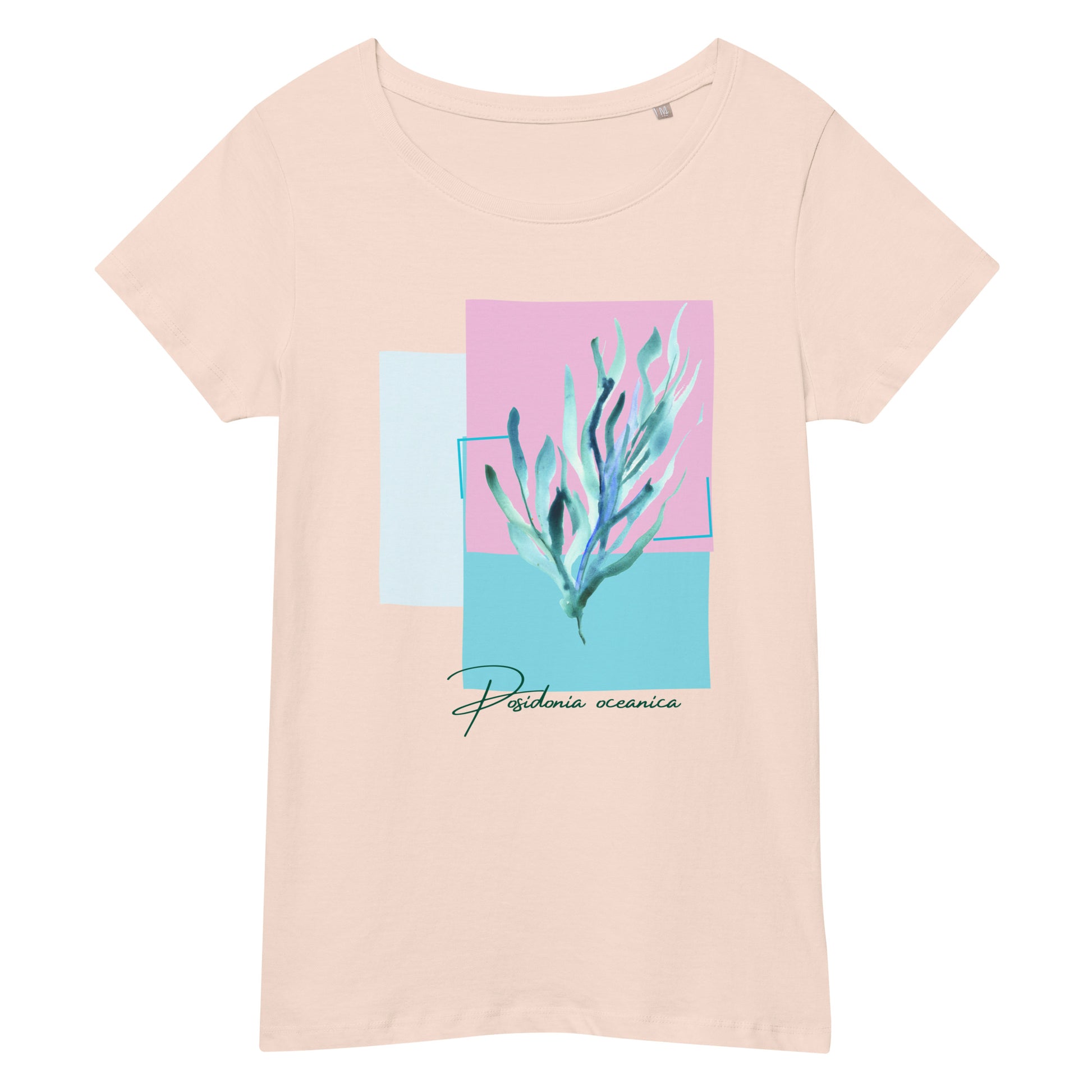 camiseta mujer posidonia oceánica