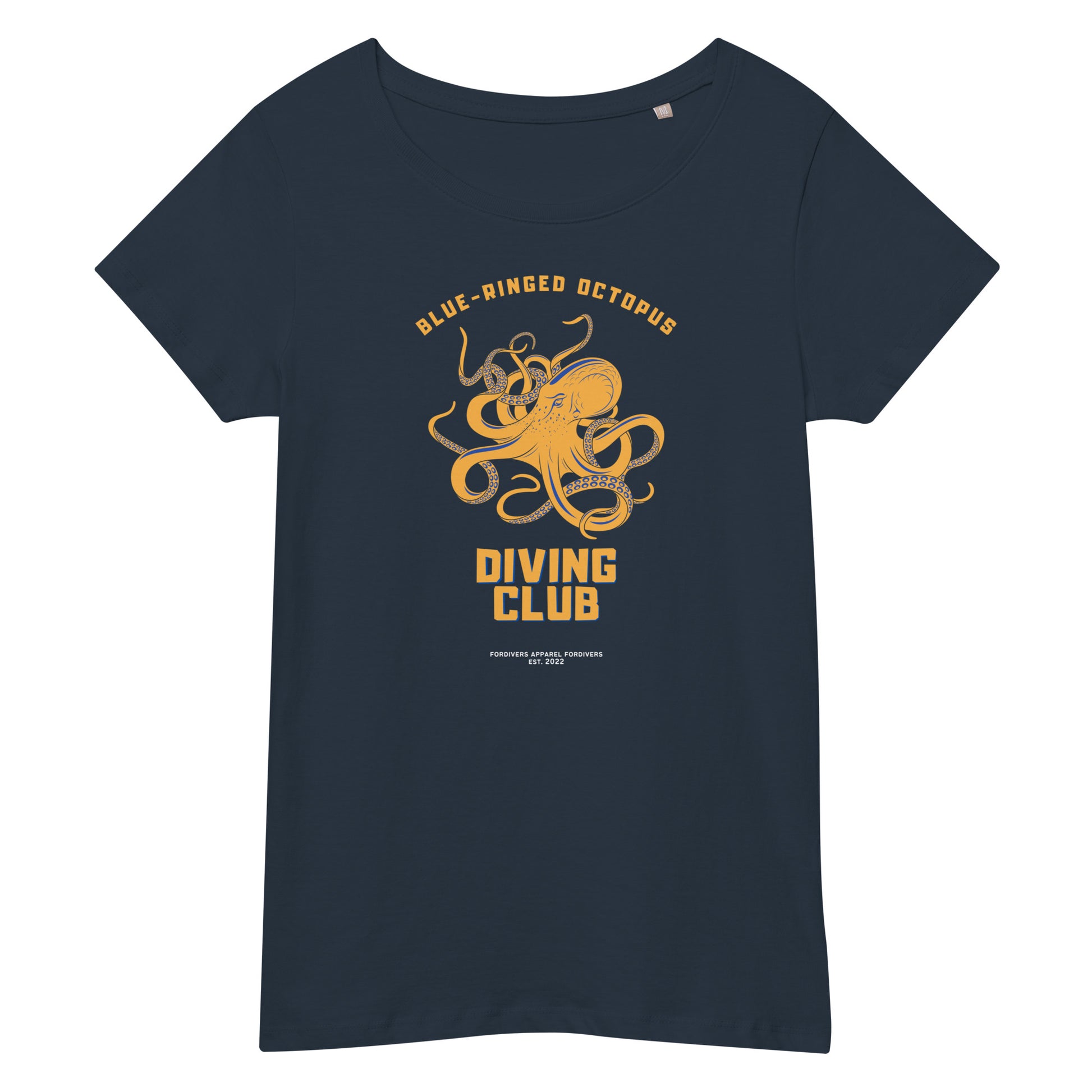 blue-ringed octopus woman's t-shirt