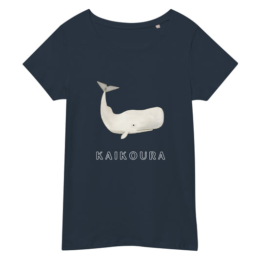 sperm whale woman t-shirt