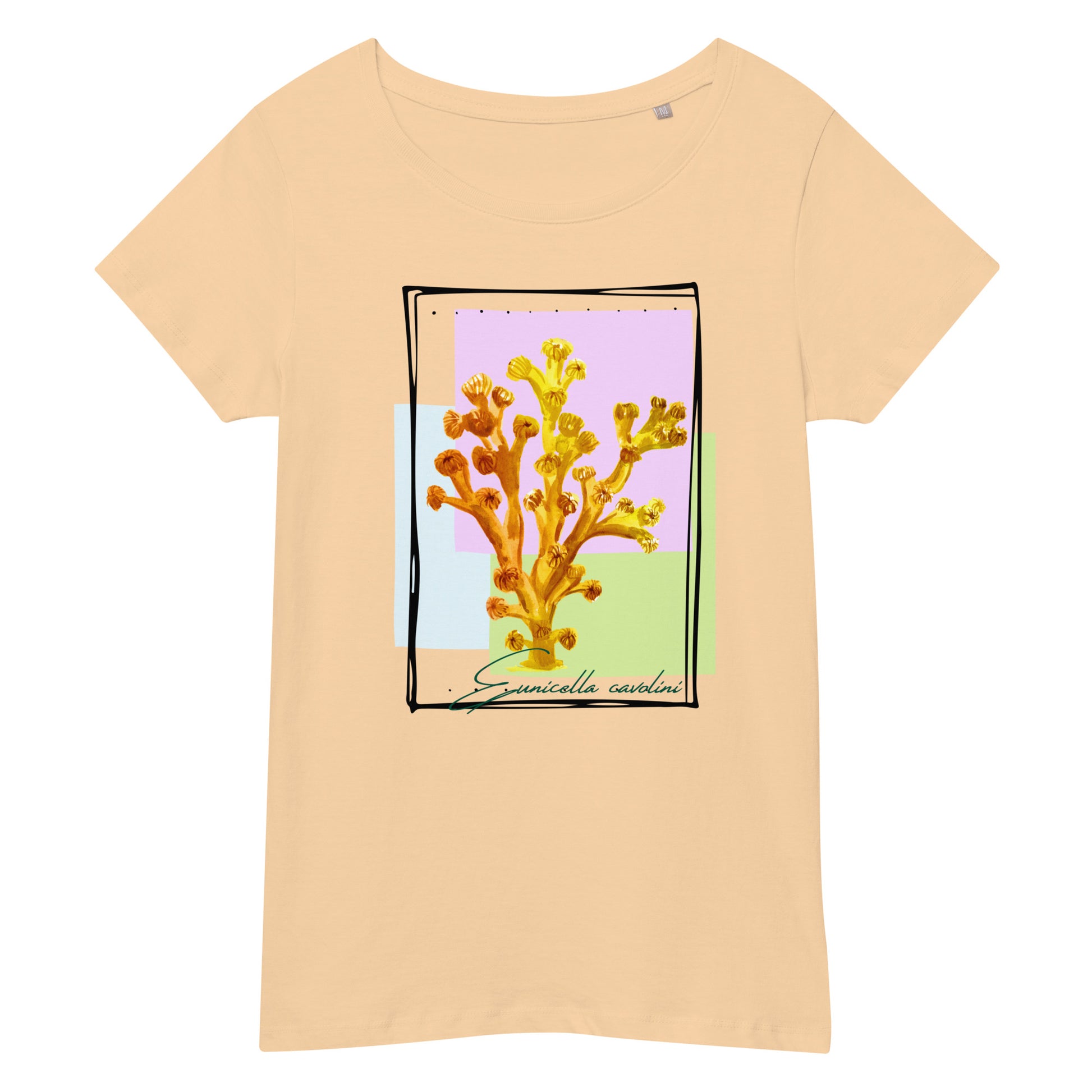 Womans T-shirt coral Eunicella Cavolini