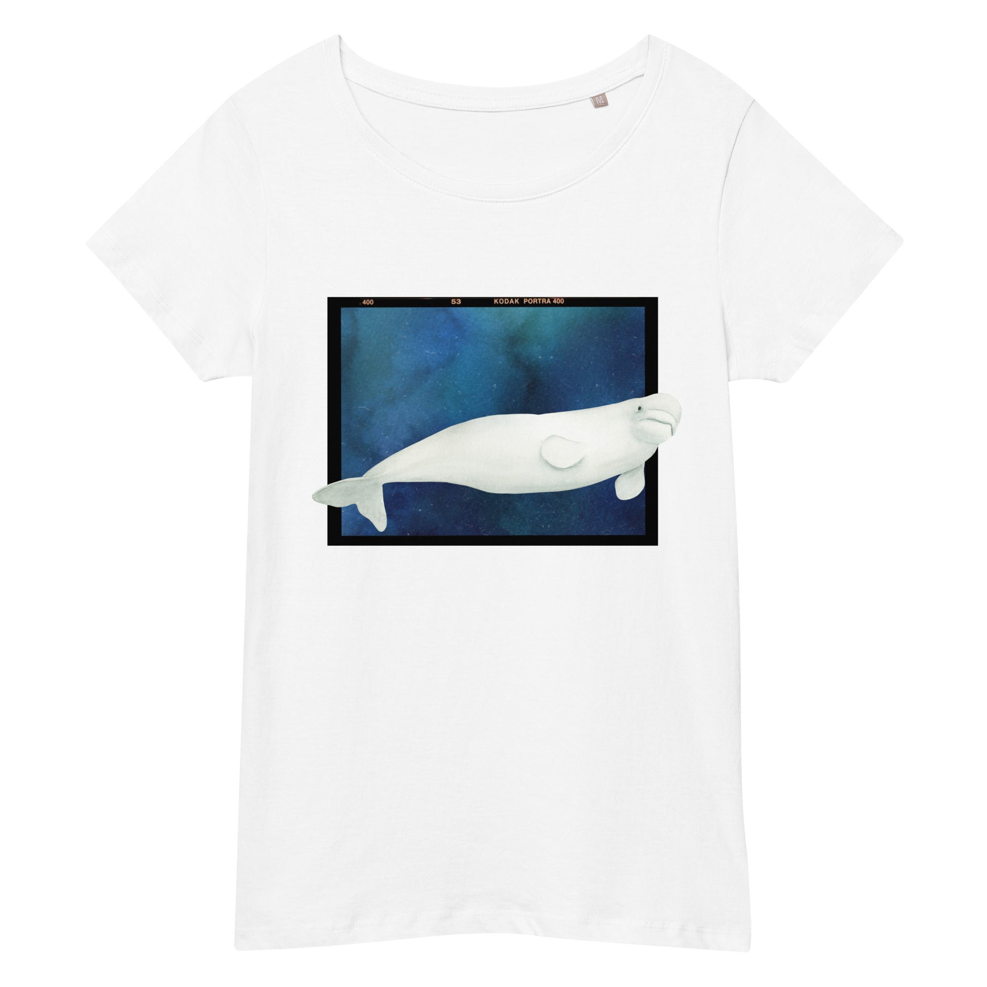 camiseta ballena beluga